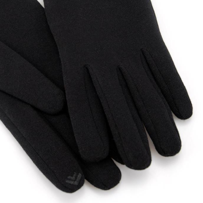 Isotoner® Ladies Thermal Glove With SmarTouch Black Extra Image 3
